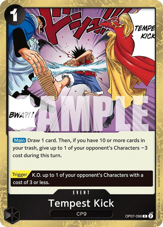 Image for Tempest Kick (OP07-096) (500 Years in the Future) - One Piece Card Game