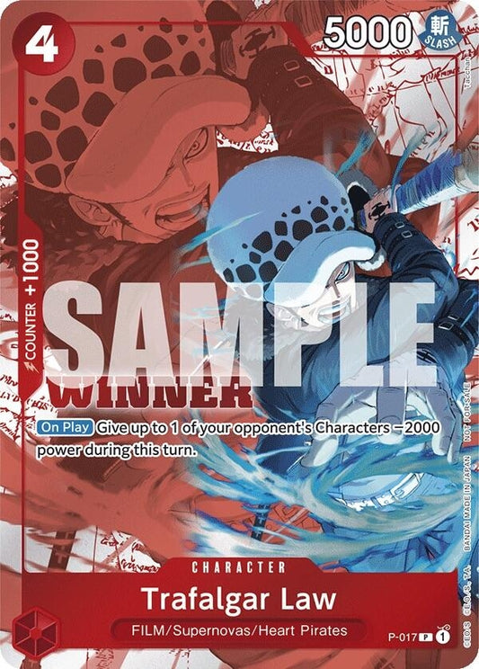 Image for Trafalgar Law (Winner Pack Vol. 7) (P-017) (One Piece Promotion Cards) - One Piece Card Game