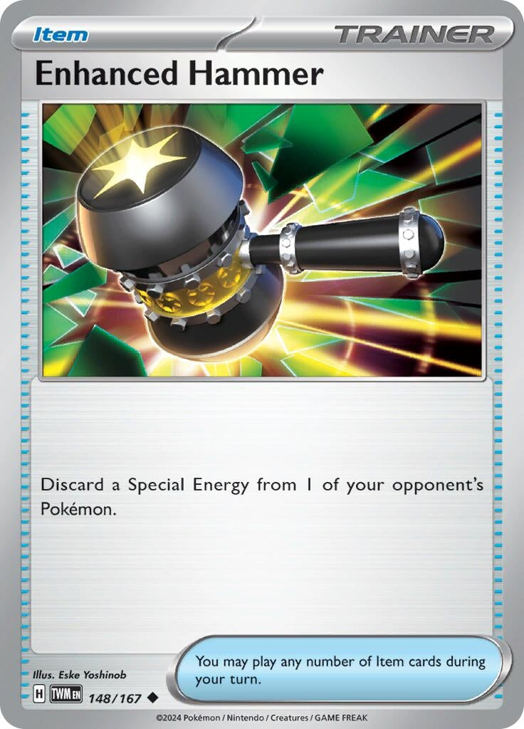 Image for Enhanced Hammer (148/167) (SV06: Twilight Masquerade) - Pokemon