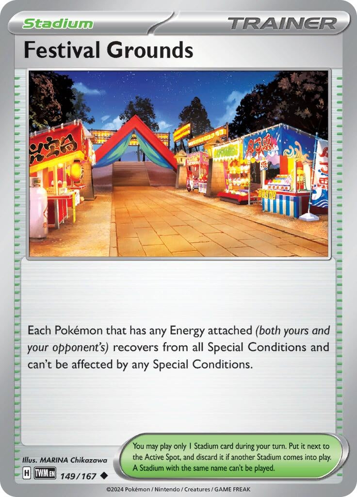 Image for Festival Grounds (149/167) (SV06: Twilight Masquerade) - Pokemon