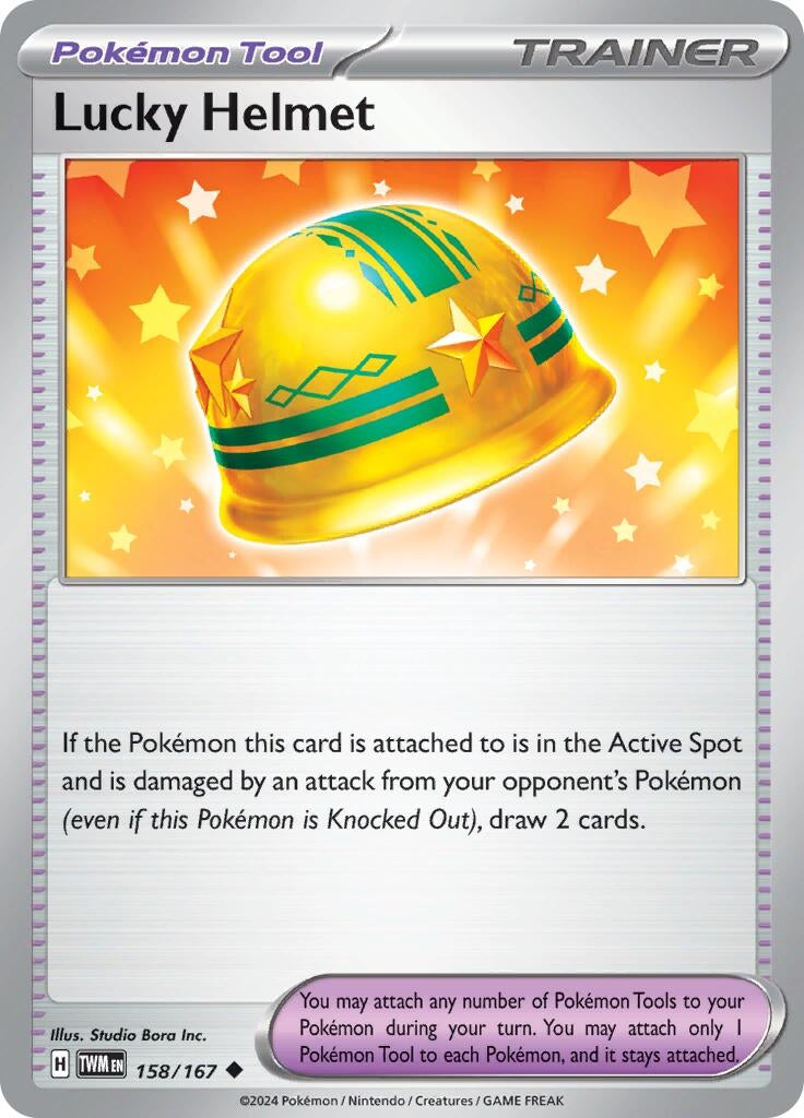 Image for Lucky Helmet (158/167) (SV06: Twilight Masquerade) - Pokemon