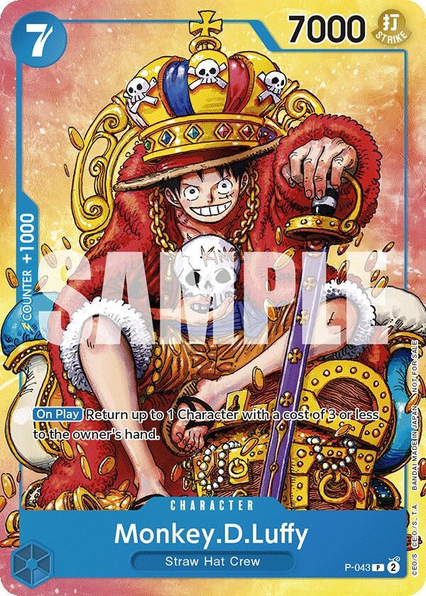 Image for Monkey.D.Luffy (Convention Promo 2024) (P-043) (One Piece Promotion Cards) - One Piece Card Game