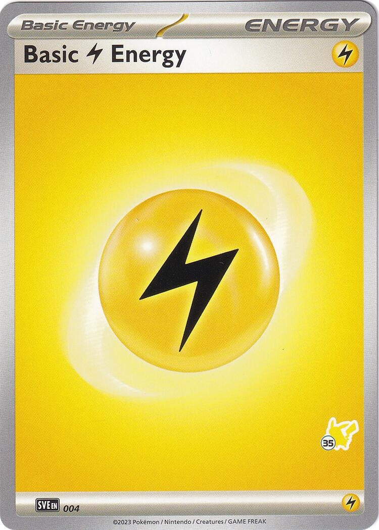 Image for Basic Lightning Energy - Pikachu 35 (004) (Battle Academy 2024) - Pokemon