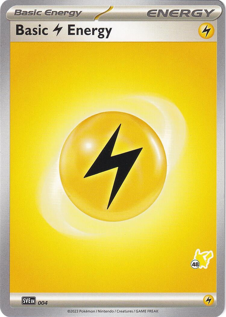 Image for Basic Lightning Energy - Pikachu 48 (004) (Battle Academy 2024) - Pokemon
