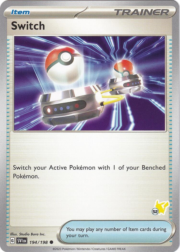 Image for Switch - Pikachu 52 (194/198) (Battle Academy 2024) - Pokemon