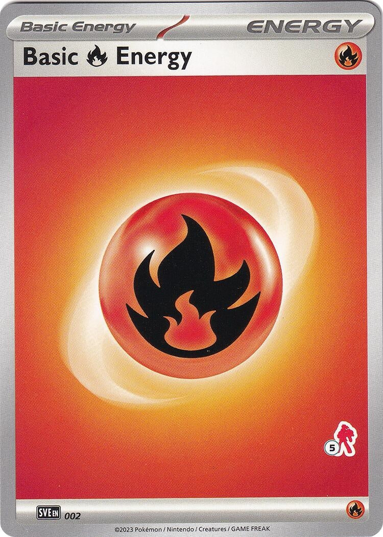 Image for Basic Fire Energy - Armarouge 5 (002) (Battle Academy 2024) - Pokemon