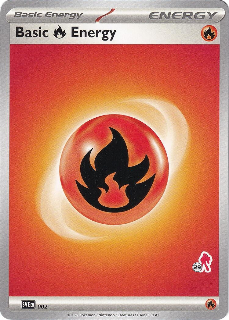 Image for Basic Fire Energy - Armarouge 29 (002) (Battle Academy 2024) - Pokemon