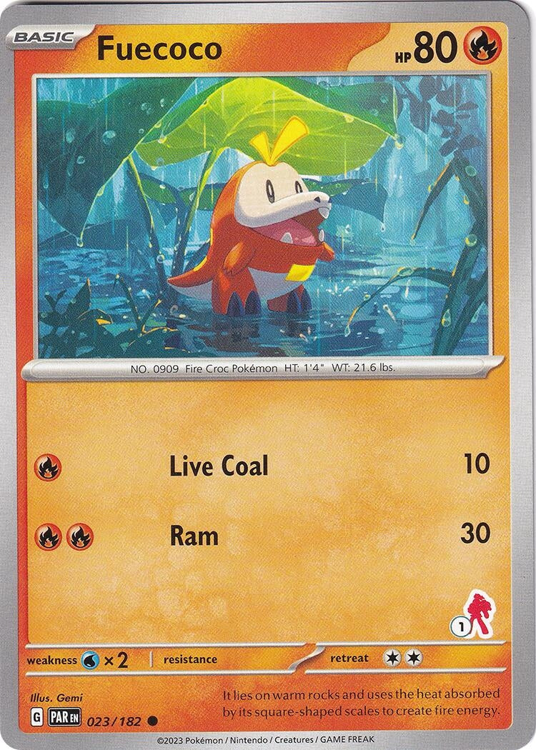 Image for Fuecoco - Armarouge 1 (023/182) (Battle Academy 2024) - Pokemon