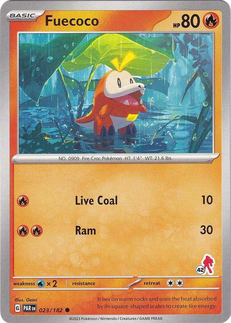 Image for Fuecoco - Armarouge 42 (023/182) (Battle Academy 2024) - Pokemon