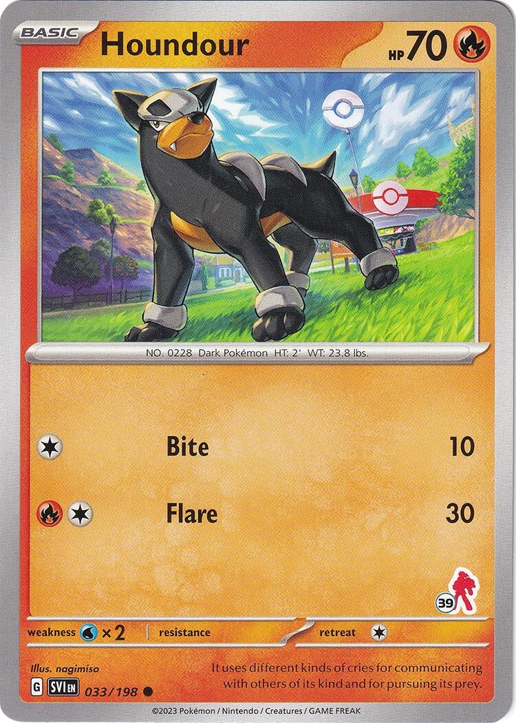 Image for Houndour - Armarouge 39 (033/198) (Battle Academy 2024) - Pokemon