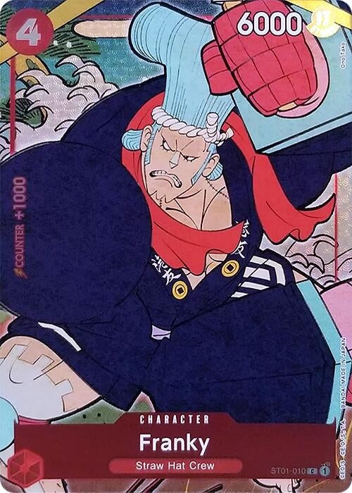 Image for Franky (English Version 1st Anniversary Set) (ST01-010) (One Piece Promotion Cards) - One Piece Card Game