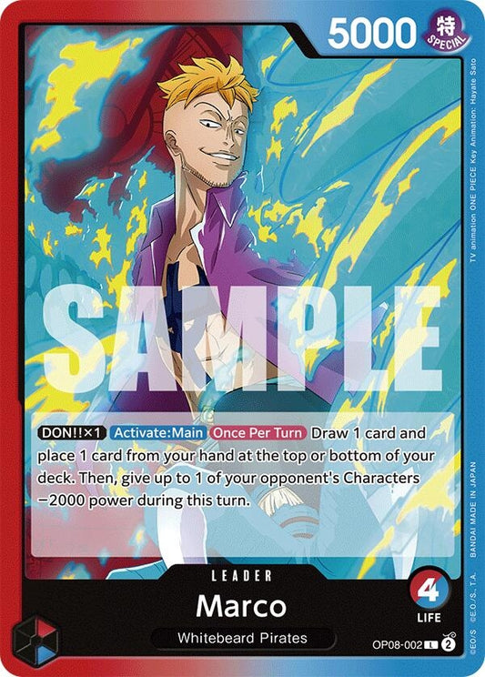 Image for Marco (OP08-002) (Two Legends) - One Piece Card Game