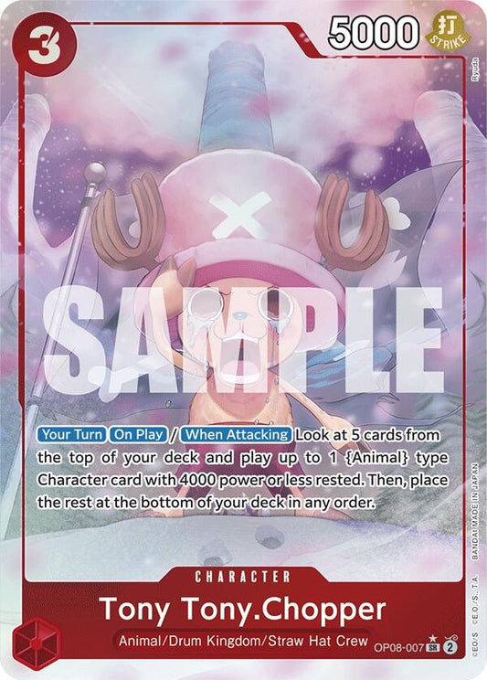 Image for Tony Tony.Chopper (0070) (Parallel) (OP08-007) (Two Legends) - One Piece Card Game