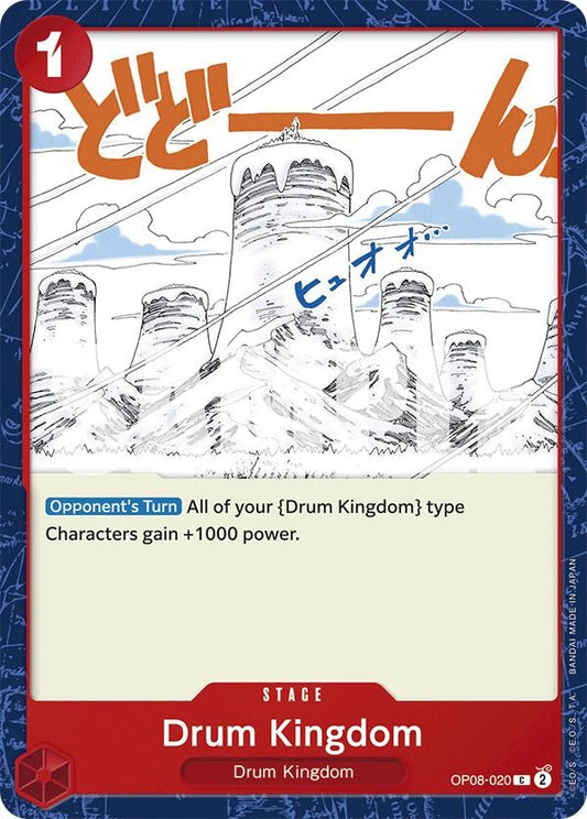Image for Drum Kingdom (OP08-020) (Two Legends) - One Piece Card Game