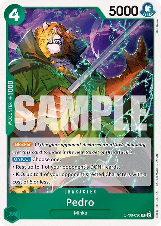Image for Pedro (OP08-030) (Two Legends) - One Piece Card Game