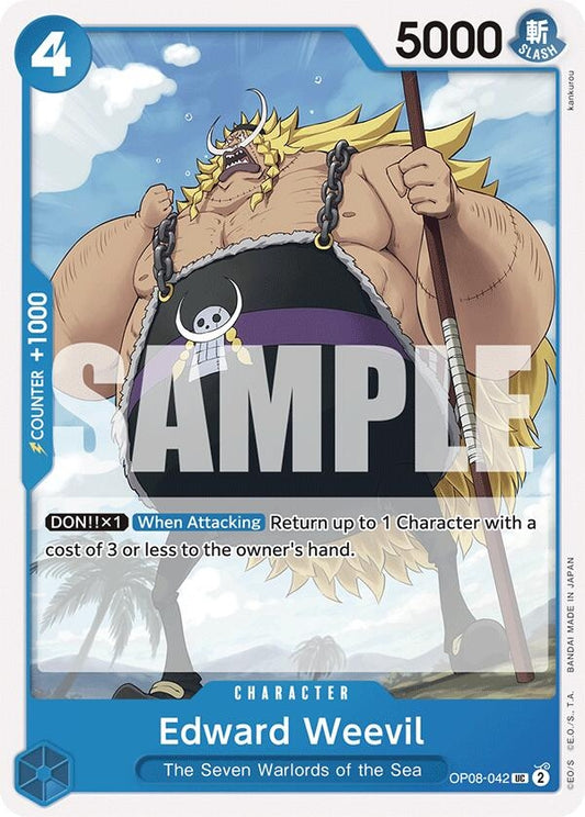 Image for Edward Weevil (OP08-042) (Two Legends) - One Piece Card Game