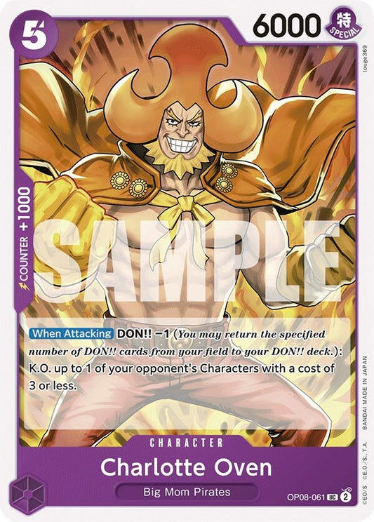Image for Charlotte Oven (OP08-061) (Two Legends) - One Piece Card Game