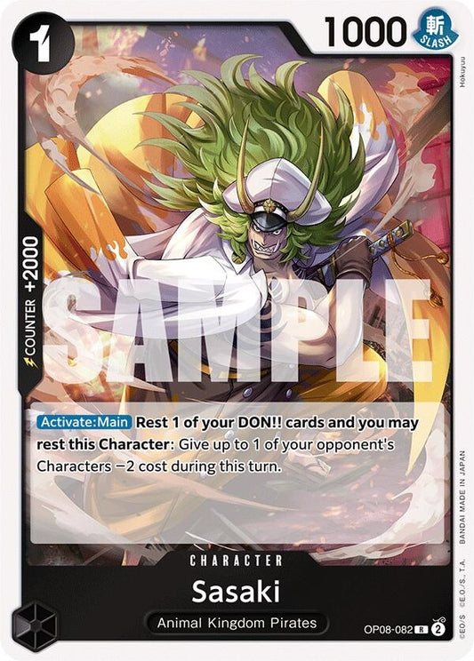 Image for Sasaki (OP08-082) (Two Legends) - One Piece Card Game