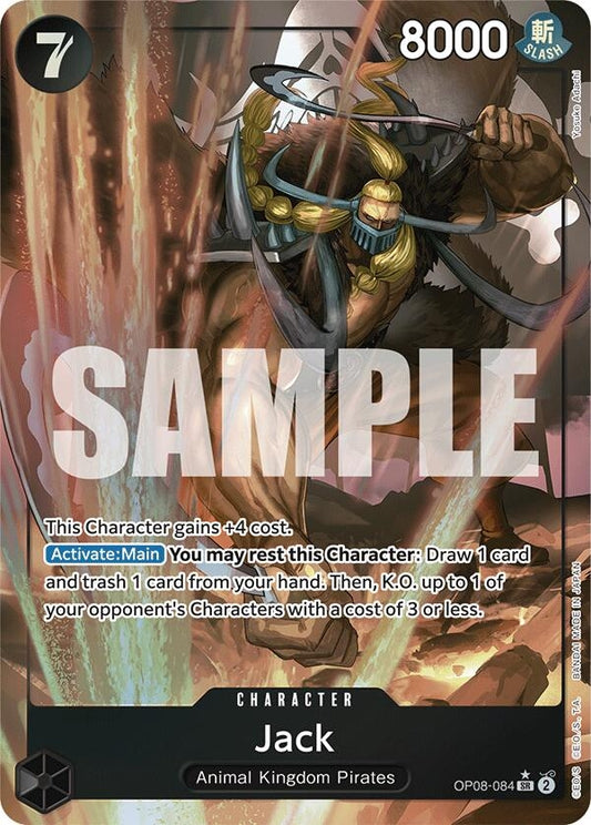 Image for Jack (Parallel) (OP08-084) (Two Legends) - One Piece Card Game