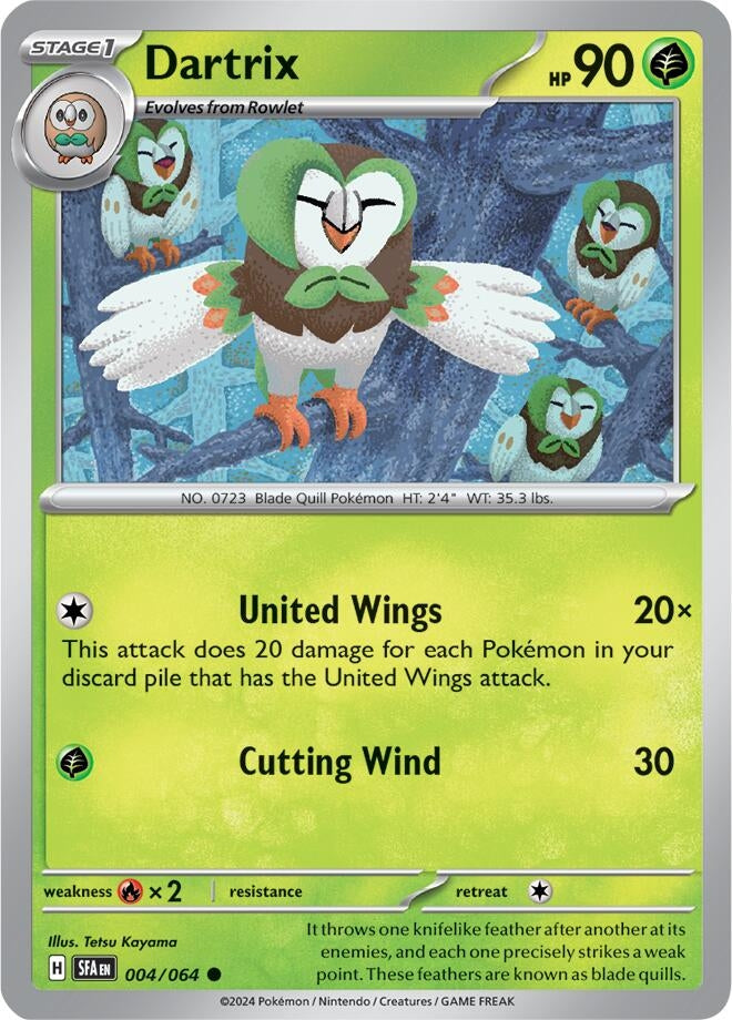 Image for Dartrix (004/064) (SV: Shrouded Fable) - Pokemon