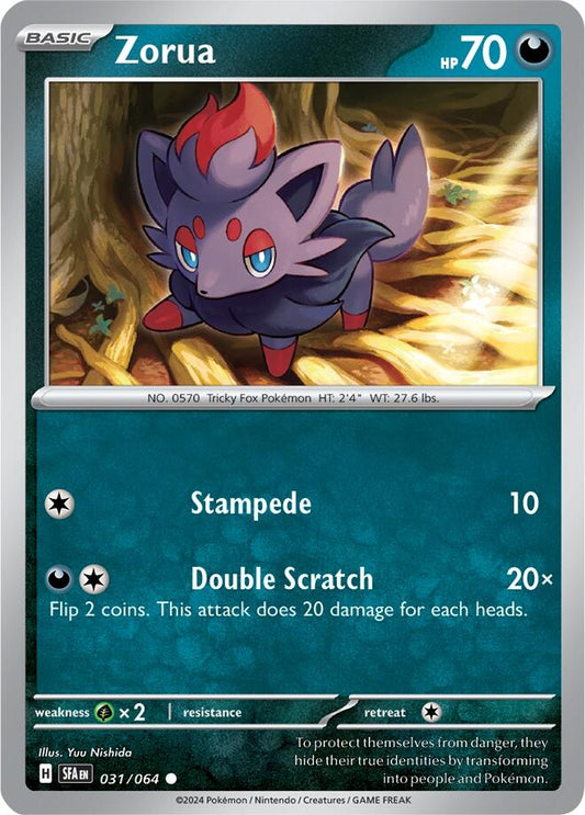 Image for Zorua (031/064) (SV: Shrouded Fable) - Pokemon