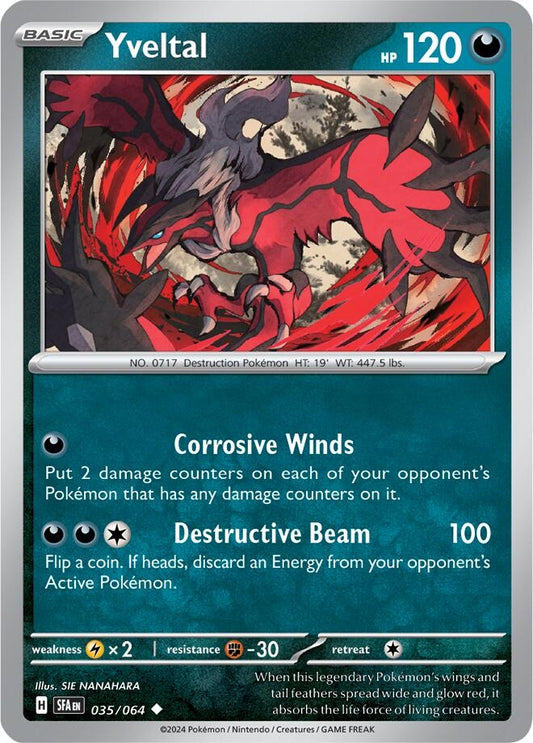 Image for Yveltal (035/064) (SV: Shrouded Fable) - Pokemon