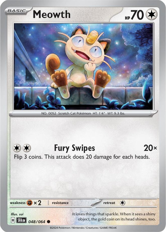 Image for Meowth (048/064) (SV: Shrouded Fable) - Pokemon