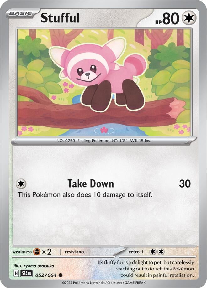Image for Stufful (052/064) (SV: Shrouded Fable) - Pokemon