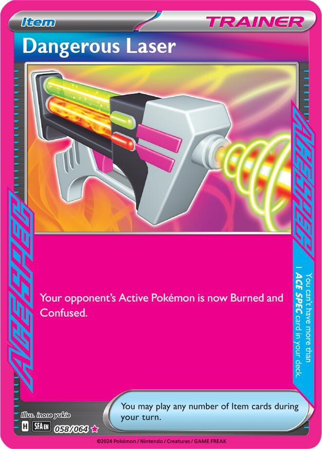 Image for Dangerous Laser (058/064) (SV: Shrouded Fable) - Pokemon