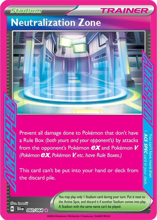 Image for Neutralization Zone (060/064) (SV: Shrouded Fable) - Pokemon