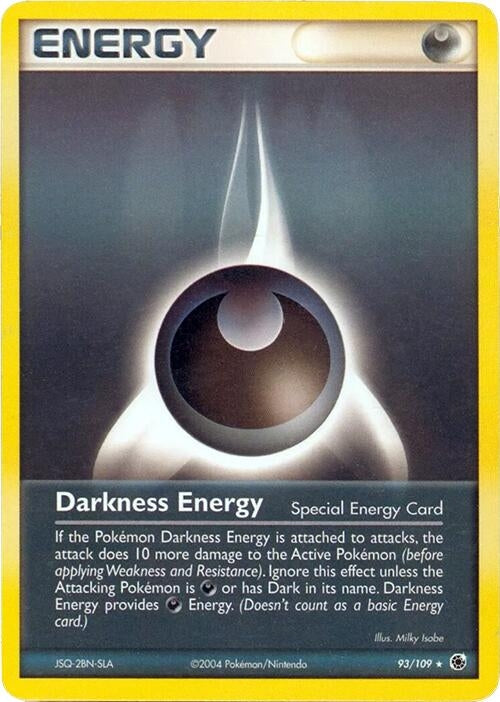 Image for Darkness Energy (Special) - 93/109 (No E-Reader) (93/109) (Deck Exclusives) - Pokemon