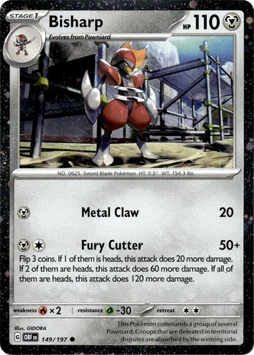 Image for Bisharp - 149/197 (Cosmos Holo) (149/197) (Miscellaneous Cards & Products) - Pokemon