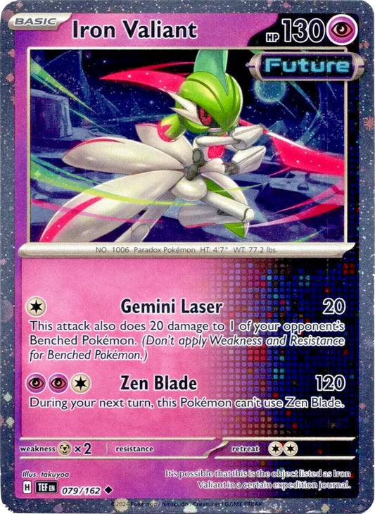 Image for Iron Valiant - 079/162 (Cosmos Holo) (079/162) (Miscellaneous Cards & Products) - Pokemon