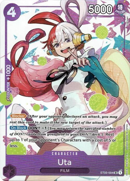 Image for Uta - ST05-004 (Premium Card Collection -Uta-) (ST05-004) (One Piece Promotion Cards) - One Piece Card Game