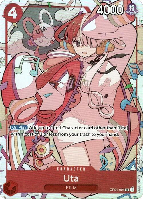 Image for Uta - OP01-005 (Premium Card Collection -Uta-) (OP01-005) (One Piece Promotion Cards) - One Piece Card Game