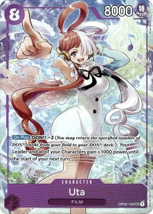 Image for Uta - OP02-120 (Premium Card Collection -Uta-) (OP02-120) (One Piece Promotion Cards) - One Piece Card Game