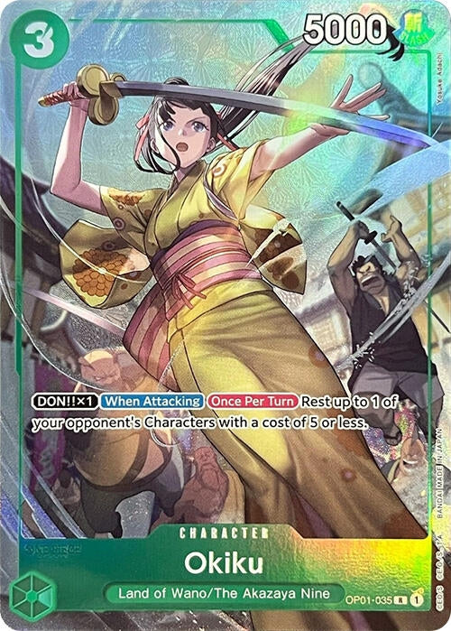 Image for Okiku (Premium Card Collection -BANDAI CARD GAMES Fest. 23-24 Edition-) (OP01-035) (One Piece Promotion Cards) - One Piece Card Game