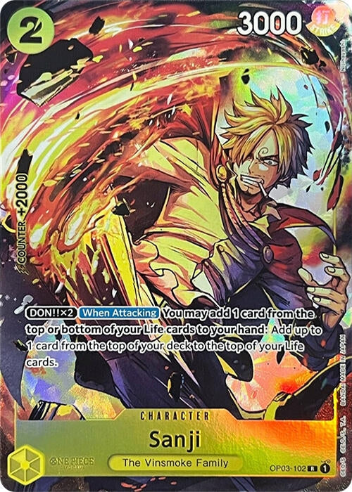 Image for Sanji (Premium Card Collection -BANDAI CARD GAMES Fest. 23-24 Edition-) (OP03-102) (One Piece Promotion Cards) - One Piece Card Game