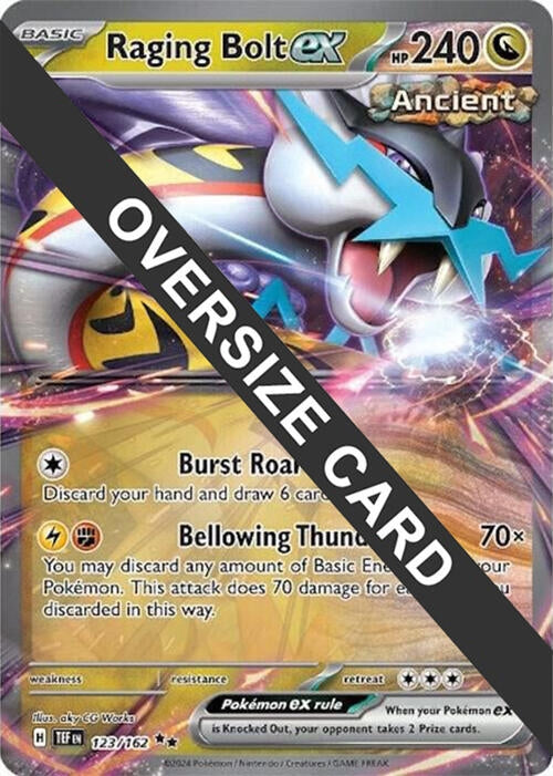 Raging Bolt ex (123/162) (Jumbo Cards) – Troll Aus Melb PTY LTD