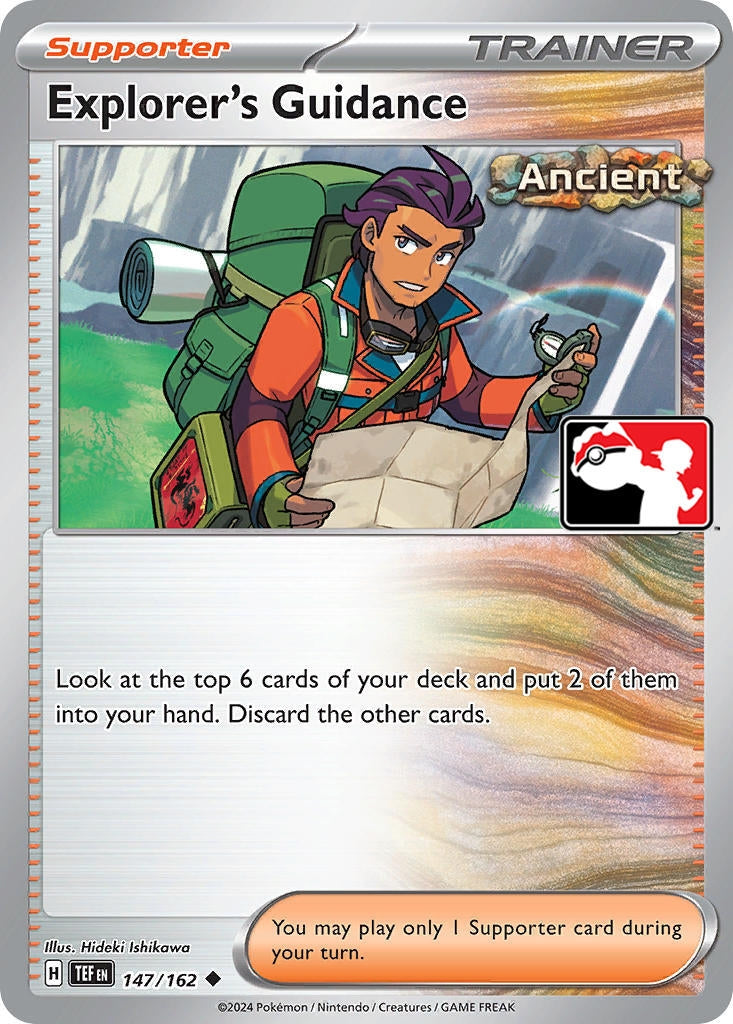 Image for Explorer's Guidance (147/162) (Prize Pack Series Cards) - Pokemon