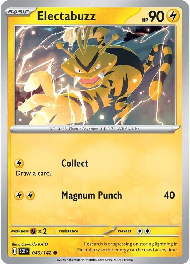 Image for Electabuzz (046/142) (SV07: Stellar Crown) - Pokemon