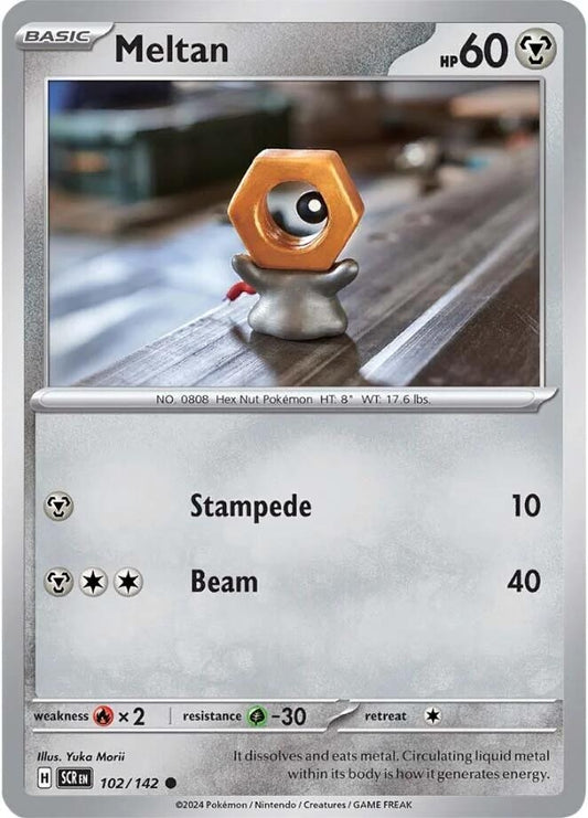 Image for Meltan (102/142) (SV07: Stellar Crown) - Pokemon