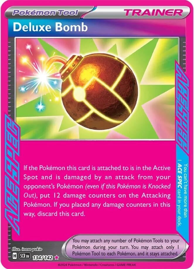 Image for Deluxe Bomb (134/142) (SV07: Stellar Crown) - Pokemon