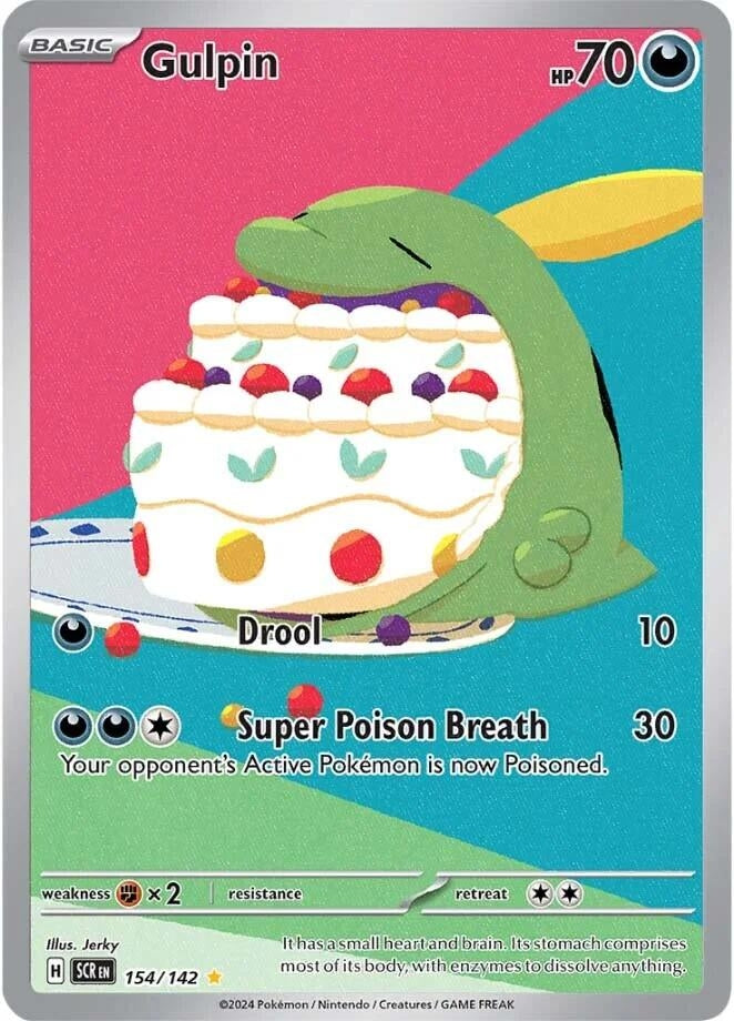 Image for Gulpin (154/142) (SV07: Stellar Crown) - Pokemon