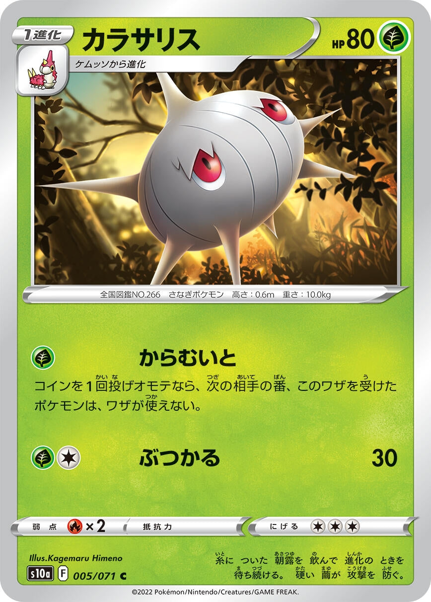 Image for Silcoon (005/071) (S10a: Dark Phantasma) - Pokemon Japan