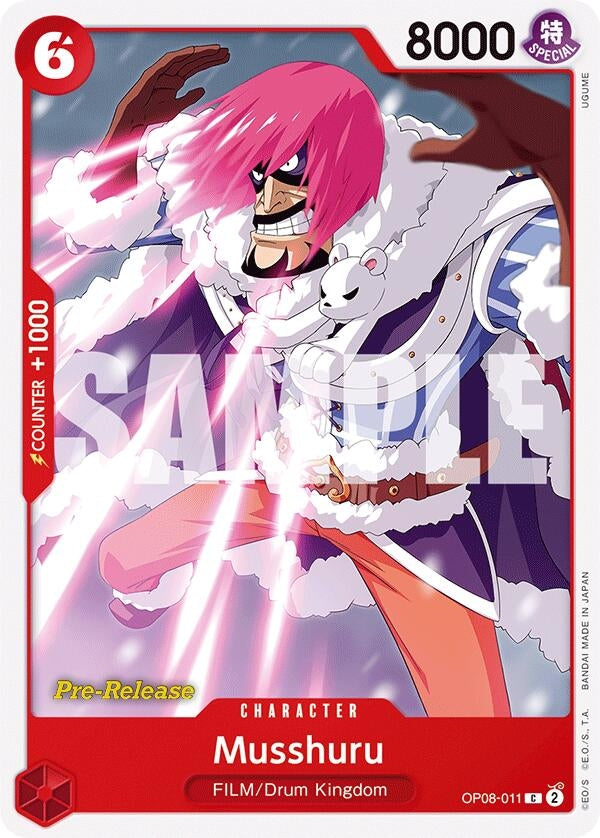 Image for Musshuru (OP08-011) (Two Legends Pre-Release Cards) - One Piece Card Game