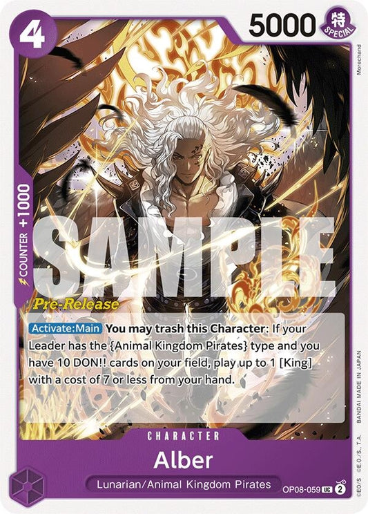 Image for Alber (OP08-059) (Two Legends Pre-Release Cards) - One Piece Card Game