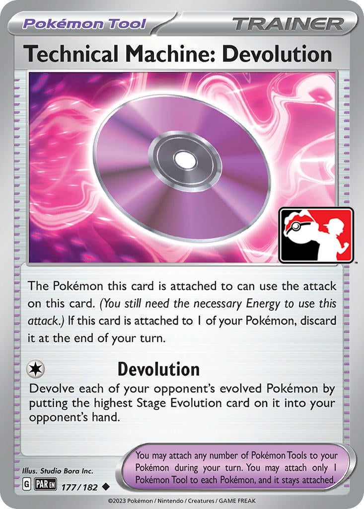 Image for Technical Machine: Devolution (177/182) (Prize Pack Series Cards) - Pokemon