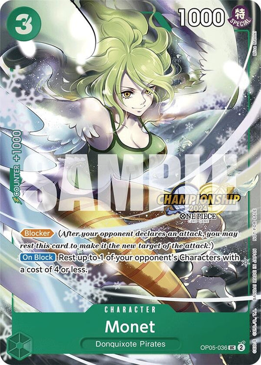 Image for Monet (CS 2024 Event Pack) (OP05-036) (One Piece Promotion Cards) - One Piece Card Game