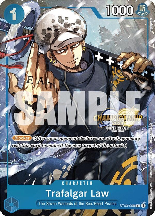 Image for Trafalgar Law - ST03-008 (CS 2024 Event Pack) (ST03-008) (One Piece Promotion Cards) - One Piece Card Game